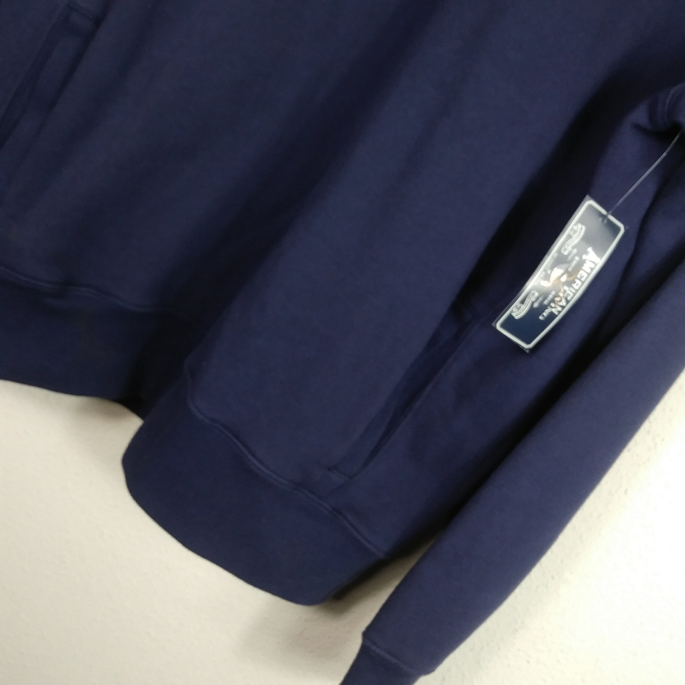 NWT American Living Navy Resort Half Zip Pullover - Picture 2 of 7